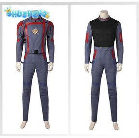 Guardians of the Galaxy 3 Star Lord Cosplay Costume Kids Men Peter Quill Superhero Halloween Bodysuit Jumpsuit Zentai Suit