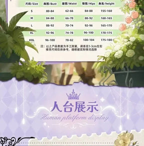 In stock Game Identity Ⅴ Vera Nair cospaly Perfumer Costume Sweet Lolita Princess Dress Hat Set Party Christmas Girl Uniform