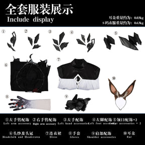 Game Arknights Amiya Cosplay Costume Women Dress Anime Party Uniform Hallowen Play Role Clothes HERO Cos