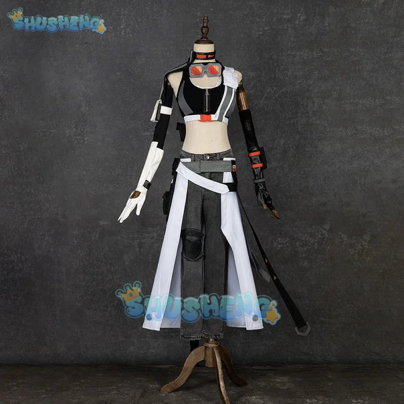 Zenless Zone Zero Grace Howard Cosplay Costume Cos Game Anime Party Uniform Hallowen Play Role Clothes