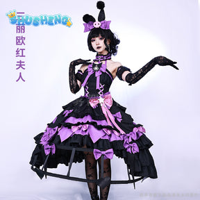 Bloody Queen Mary Cosplay Game Identity Bloody Queen Cosplay Costume Party Uniform Lolita Dress Carnival Anime Role Play Suits