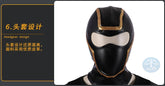Superhero Hawkeye Cosplay Ronin Costume Shoes masks Thanos Outfits Hoodie Luxious Uniforms Party Carnival for Adult Men Any Size