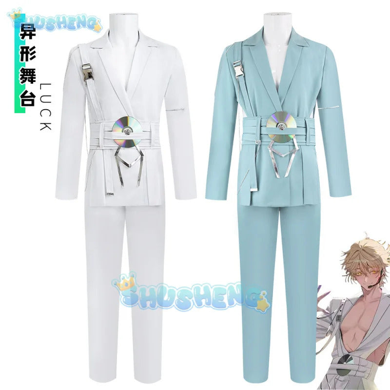 Anime ALIEN STAGE Luka Resemblance Waist Cutout Blazer Blink Gone Costume Cosplay Wig Performance Outfit Men Idol Party Clothes