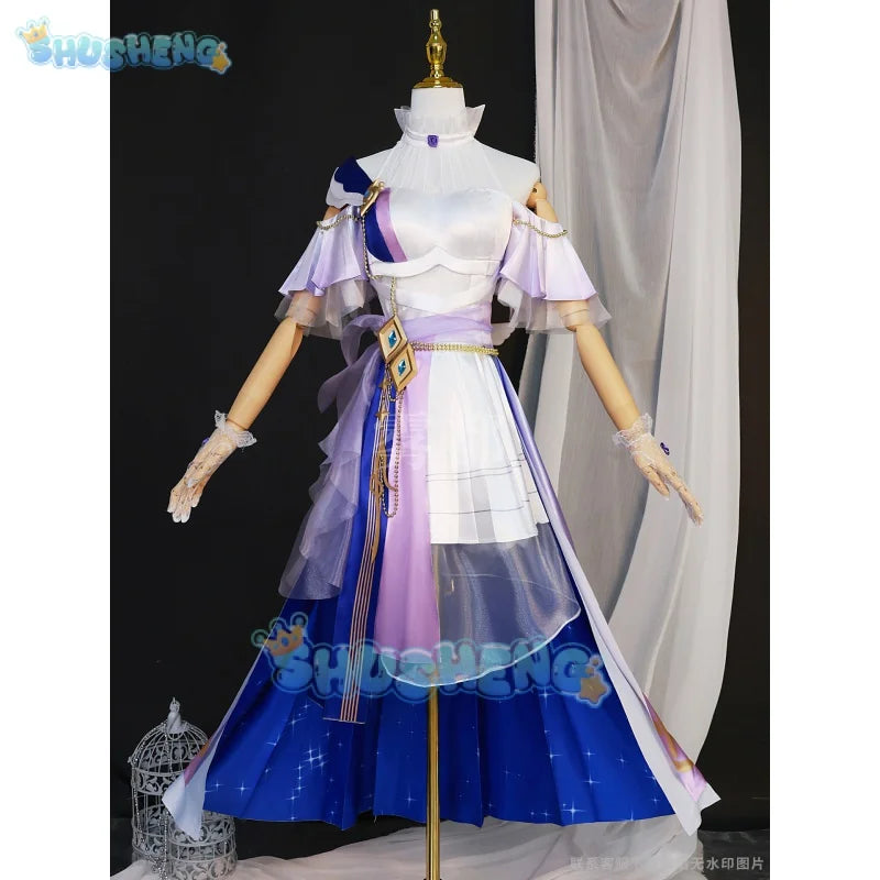 Honkai Impact 3rd csoplay Elysia cosplay Second dimension Anime clothing full set for women Perfect restoration Pure Dream Song