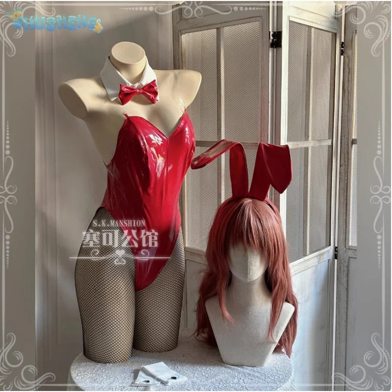 Suzumiya Haruhi No Yuuutsu Suzumiya Haruhi Nagato Yuki Asahina Mikuru cosplay costume Women Halloween sexy bunny girl jumpsuit