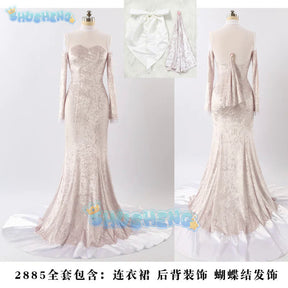 Alien Stage R5 round5 Mizi Cosplay Evening Dress Costume IDOL Performance Clothes Halloween Women Facny Costume Party Outfit