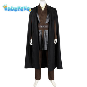 Star Wars Cosplay Anakin Skywalker Costume Custom Made Fancy Suit Battle Halloween Party cosplay set