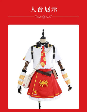 Anby Demara Cosplay Zenless Zone Zero co-branded Costume Party Christmas Cute Set Accessories Props Full Set Woman Man Uniform