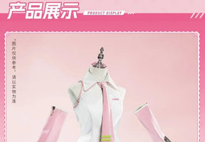 Miku Cosplay Costume Sakura Future Uniform Halloween Carnival Party Christmas Play Role Clothes Clothing for Women