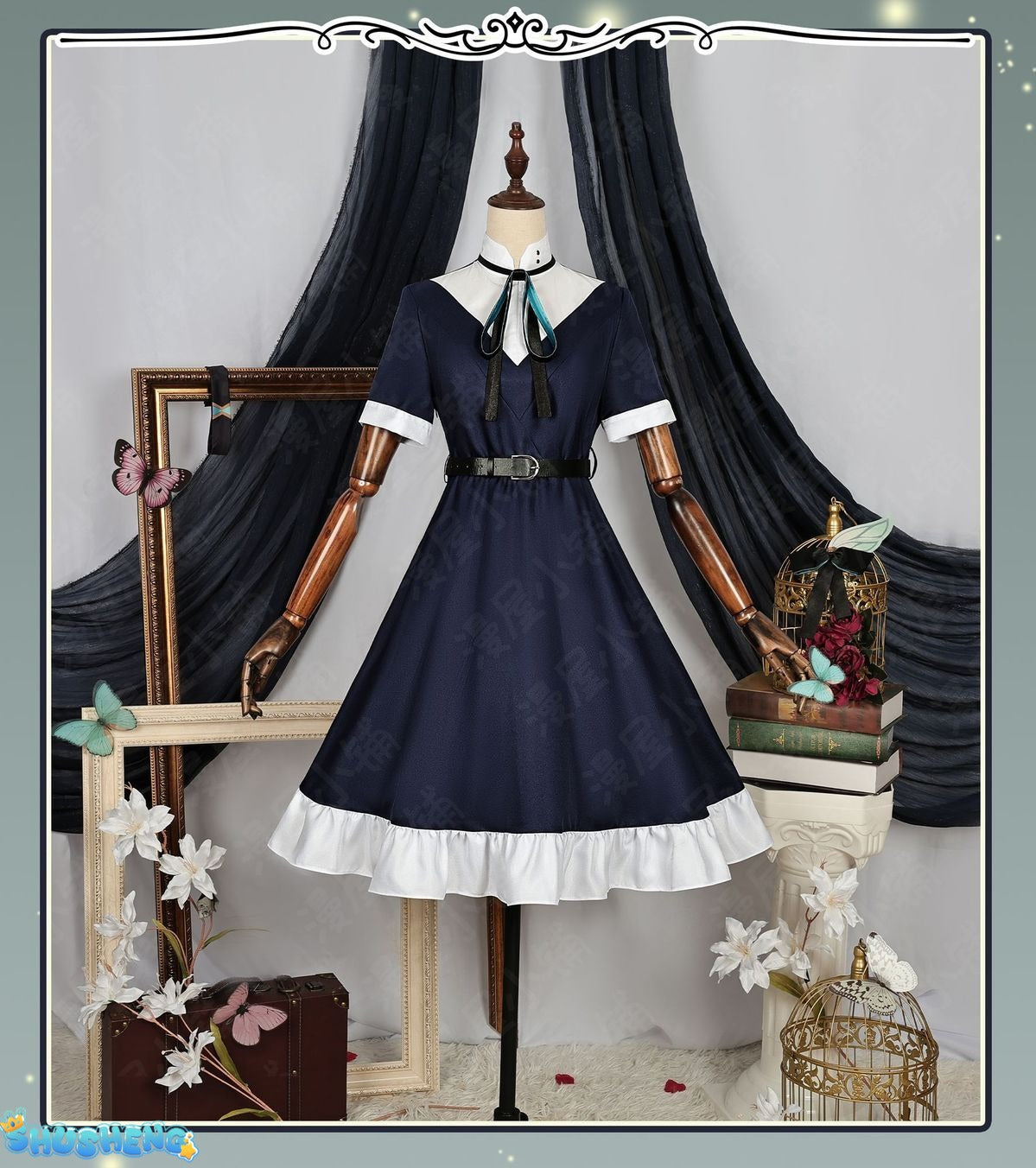 Firefly Cosplay Game Honkai Star Rail Midsummer Firefly Time Casual Wear Suit Cosplay Costume Dress Halloween Cos