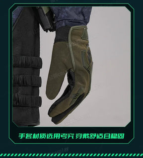 Game Delta Force: Hawk Ops Long Wei Cosplay Costume Halloween high-quality men women combat uniforms prop gloves accessories set