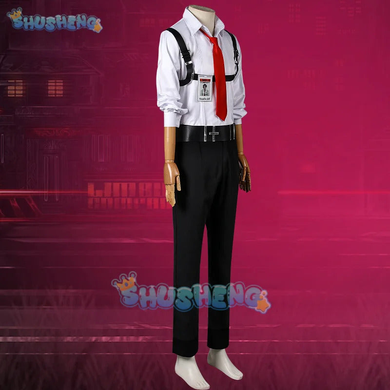 Game Limbus Company REVENGE Cosplay Costume Heathcliff Uniforms Black Outfits Halloween Carnival Party Suit Unisex Anime Cosplay