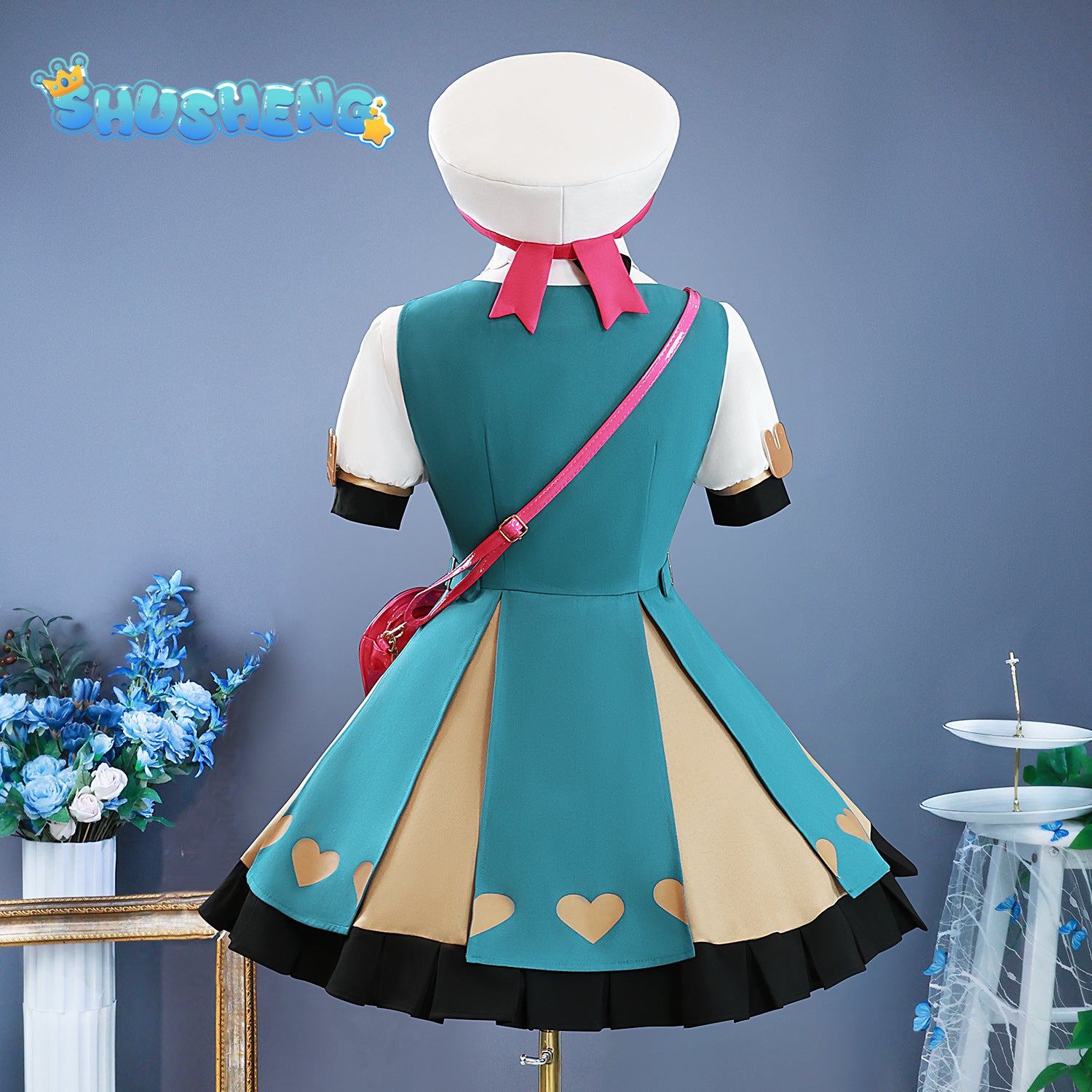 Genshin Impact Sigewinne Women Dress Cosplay Costume Cos Game Anime Party Uniform Hallowen Play Role Clothes Clothing