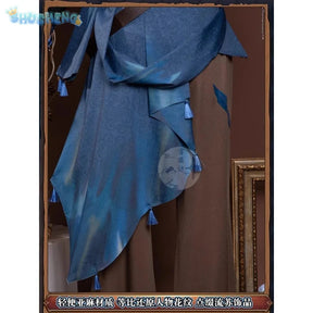 Shusheng-R  Identity V Composer Cosplay Frederick Kreiburg Costume Shirt pants belt accessorie prop Halloween party fashion men women set
