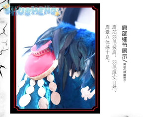 Identity V Mr Swifts acrobat cosplay costume winter warm velvet cotton set gorgeous elegant hat bag prop woman man party uniform