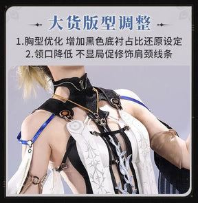 Cartethyia Cosplay Costume Game Wuthering Waves Uniform Halloween Carnival Party Christmas Play Role Clothes Clothing for Women