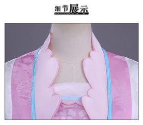 New Anime The Apothecary Diaries Consort Rishu Cosplay Rishu Hime Costume Women Sweet Chinese Hanfu Dress Halloween Uniform Set
