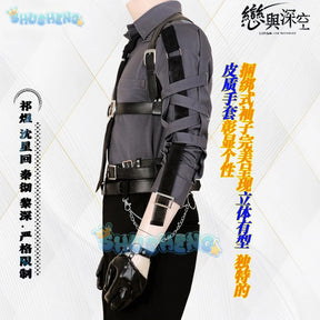 Love and Deepspace Xavier Sylus Rafayel Zayne Cosplay Costume Strict Restrictions Uniform Halloween Party Women Men Shusheng
