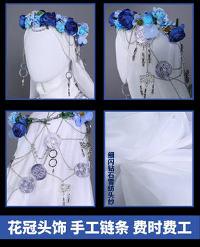 GameNIGHTREIGN Revenant Cosplay Costume Uniform Halloween Carnival Party Christmas Play Role Clothes Clothing