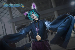 Game Lol Vex Dawnbringer Cosplay Costume Ears hats wigs accessories Halloween party cute man woman set