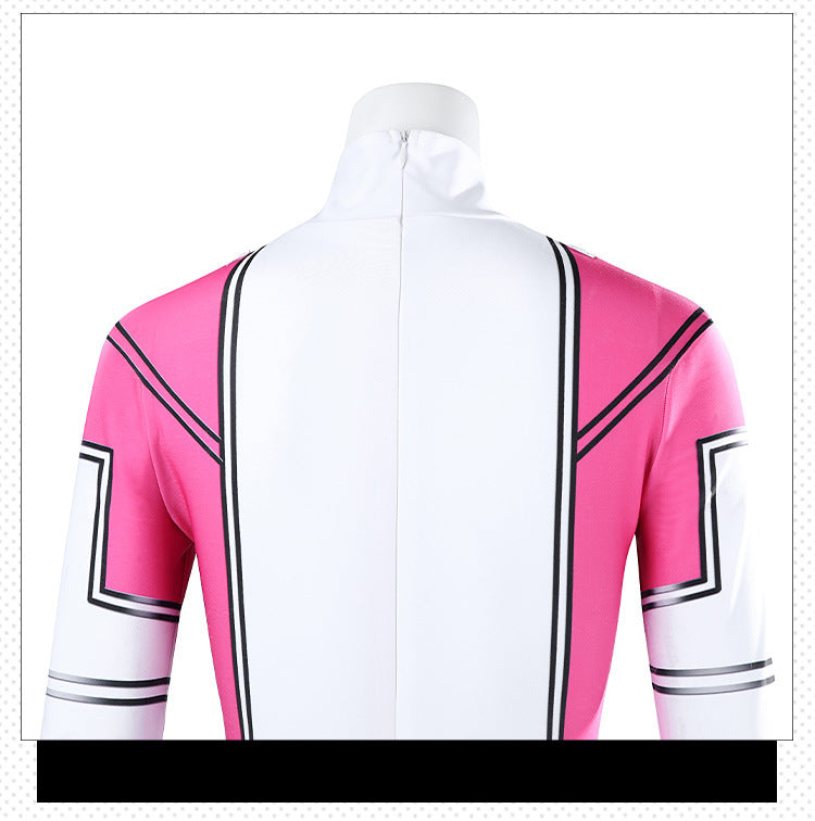 Hero Catcher High Quality Gwenpool Costume Pink Gwenpool Suit Spandex Suit Zentai Cosplay Costume Gwen Pool Costume