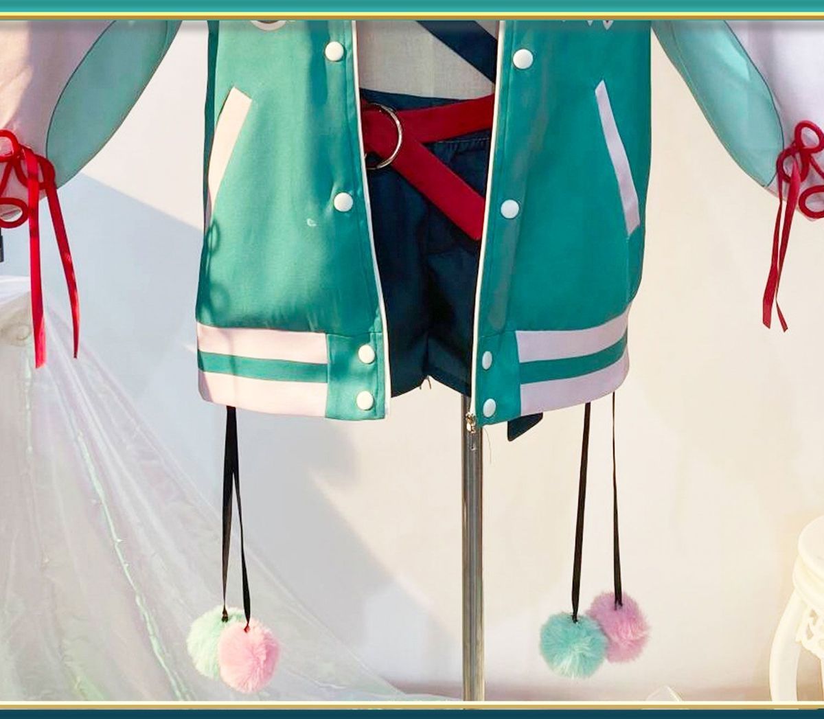 Hatsune Miku Cosplay Costume Chinese Style Dress Halloween Party Gorgeous Uniform Accessories Props Complete Set