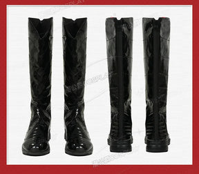 Shusheng-R Nightwing Dick Grayson Cosplay Costume Red Jumpsuit Full Set Uniform Role Play Halloween Carnival Party Outfit Shoes