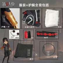 Anime Game Identity ⅤNaib Subedar Mercenary Cosplay Costume Uniform Halloween Carnival Party Christmas Play Role Clothes Suit