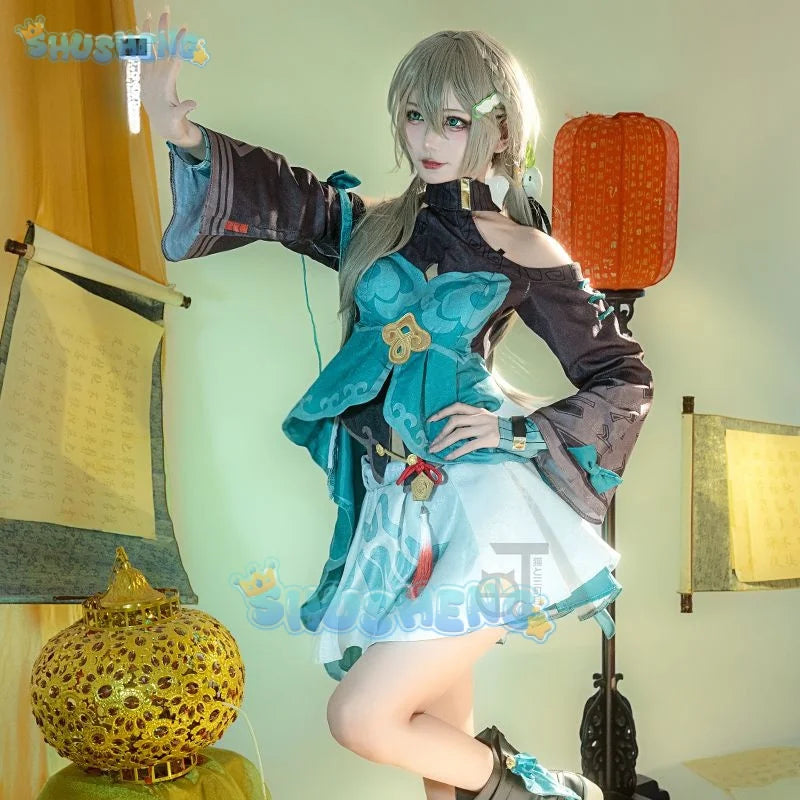 Honkai: Star Rail cos Qingque cosplay Anime Game Female Costume