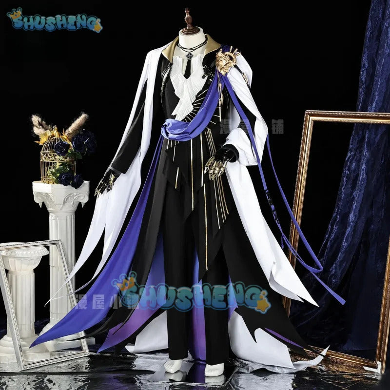 Arknights Phantom Dionysus Cosplay Costume Uniform Halloween Carnival Party Christmas Play Role Clothes Clothing for Men