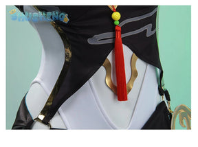 Game honkai: Star rail lingsha cosplay anime women fashion costume role play clothing Halloween carnival outfit full set