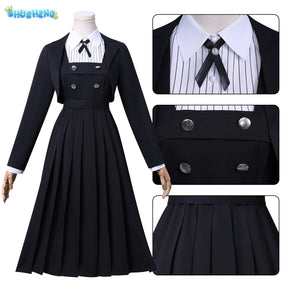 Anime Rock Is A Lady's Modesty Shiraya Tamaki Cosplay Costume Japanese JK Black School Uniform Skirt Woman Cute Campus Suit 2025
