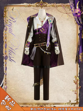 Shusheng-R Ensemble Stars Amagi Rinne/Kaoru Hakaze/Ibara Nanakusa/Leo Tsukinaga Cosplay Costume Full Set Uniform Role Play