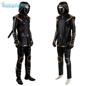 Superhero Hawkeye Cosplay Ronin Costume Shoes masks Thanos Outfits Hoodie Luxious Uniforms Party Carnival for Adult Men Any Size