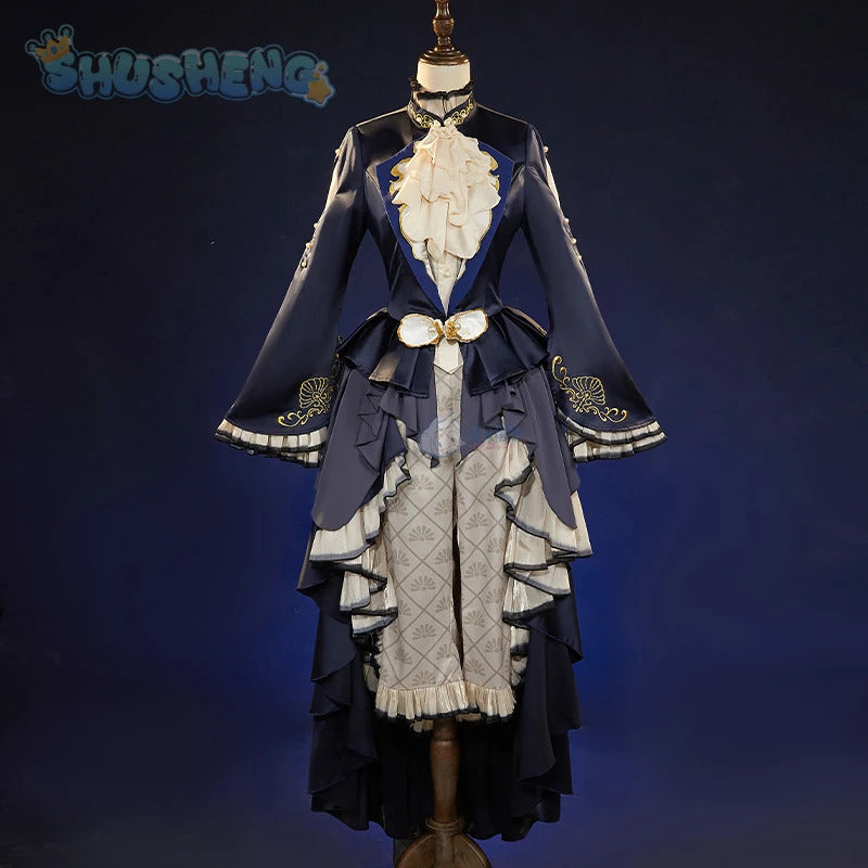 Anime Black Butler Cosplay Ciel Phantomhive Oyster oysters Costume Gothic style dress accessories Halloween party women uniform