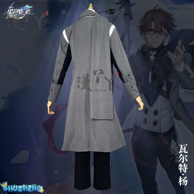 Welt Cosplay  Honkai Star Rail Game Costume Uniform Anime in The Name of The World Welt Yang Halloween Christmas Party Outfits