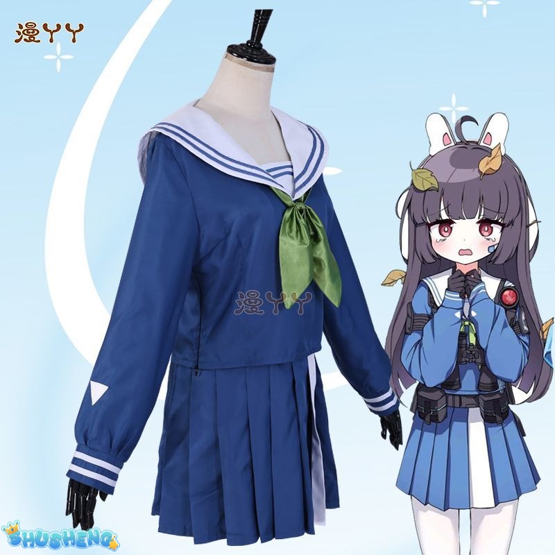 Game Blue Archive Kasumizawa Miyu Cosplay Costume Women Cute Sailor Dress Party Suit Halloween JK Uniforms Custom Made