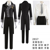 Twisted-Wonderland Jade Leech Cosplay Costume Uniform Halloween Carnival Party Christmas Play Role Clothes Clothing