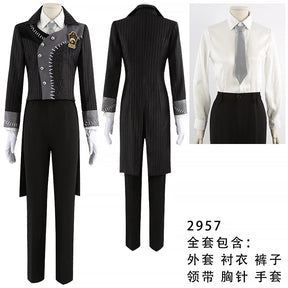 Twisted-Wonderland Jade Leech Cosplay Costume Uniform Halloween Carnival Party Christmas Play Role Clothes Clothing