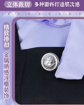 Rikka Takanashi Cosplay Costume Summer Gothic Dress Wig Halloween sweet girl New uniform Hero Cos