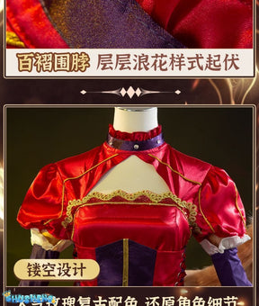 Identity V Archduchess Bloody Queen Marie Cosplay Costume For Halloween Christmas Party Mary Archduchess Role Play Comic Dress