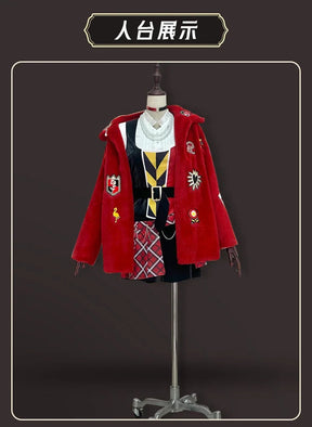 Shusheng-R Anime Riddle Cosplay Twisted-Wonderland Costume Halloween Carnival Fashion Uniform Accessories Prop Jacket Men Women Riddle Set