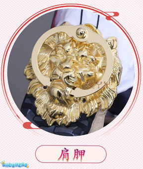 Honkai Star Rail Jing Yuan Cosplay Costume Wig Uniform Suit Set Outfits Anime Game Jingyuan Costumes for Halloween Carnival