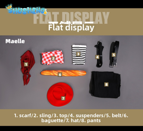 Clair Obscur: Expedition 33 Lune Maelle Sciel Baguette Set Cosplay High quality Costume full set S-XL Shushengcos