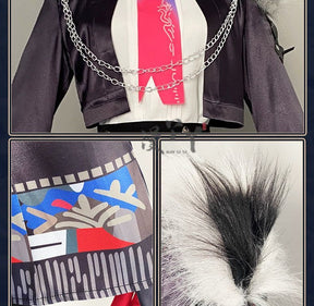 Arknights Lappland The Decadenza Women Cosplay Costume Lappland Cos Game Anime Party Uniform Play Role Clothes Full Set