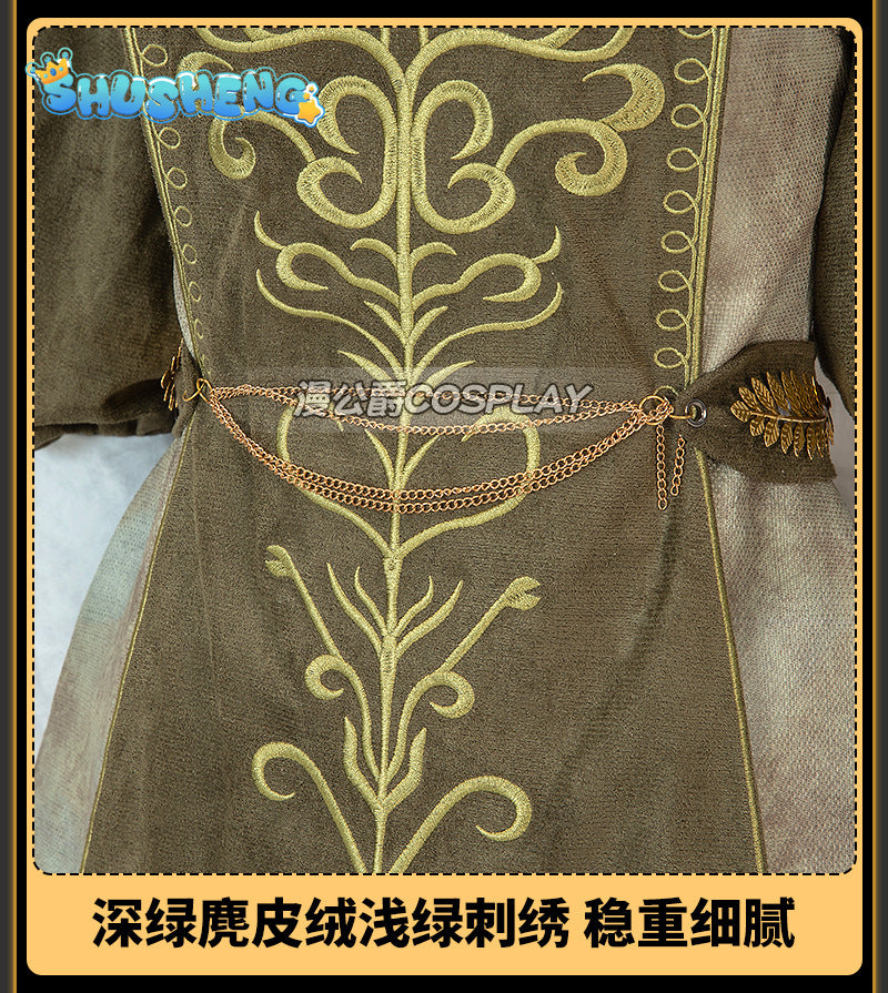 Game Dragons Cos Dogma 2 Cosplay Doireann Costume Fantasia Disguise for Adult Women Clothes Dress Outfit Halloween Carnival Suit