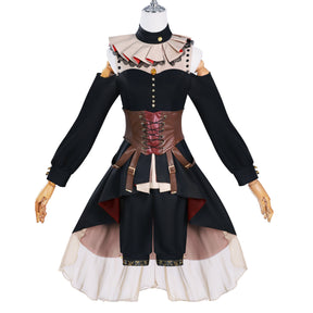 Anime BanG Dream! Ave Mujica Cosplay Misumi Uika Costume Gothic Court Dresses