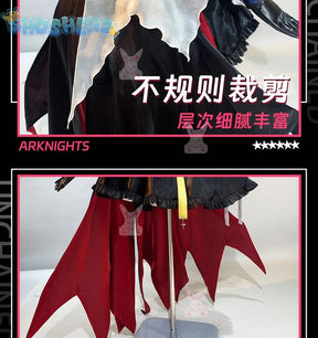 Specter Cosplay Game Arknights Costume Hat Stockings Accessories Props Gothic Lolita Dress Set Halloween Party Woman Uniform