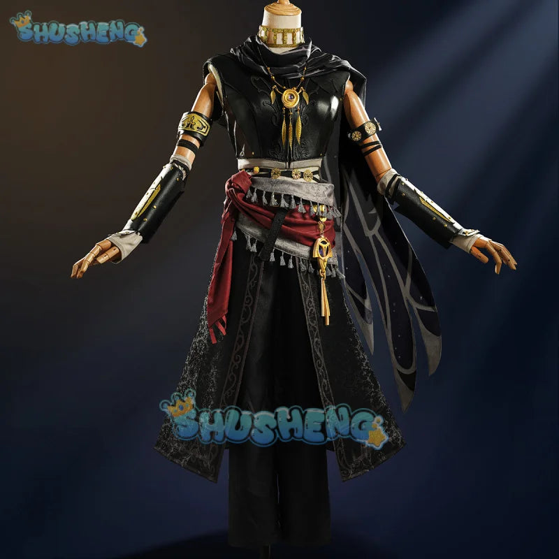 Identity V Qi Shiyi Antiquarian Western Style QiZhen Fashion Game Suit Cosplay Costume Halloween Party Role Play Outfit