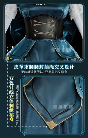 Gardener From Identity V Emma Woods Cosplay Costume Gardener Emma Woods Specimen Gallery Dress women halloween Costumes